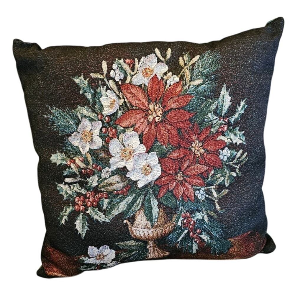 Mohawk Home 18"x18" Christmas Bouquet Throw Pillow – Cozycore Cottagecore